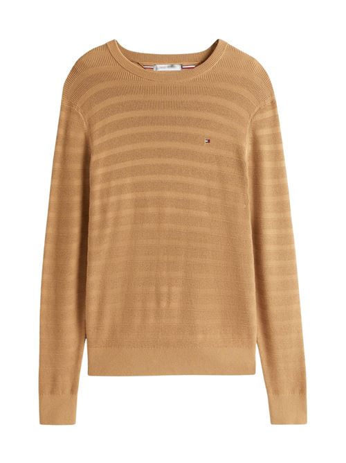 Maglioncino in cotone a righe Tommy Hilfiger | MW0MW39535RBC